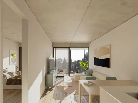 Departamento 3 ambientes con 2 baños