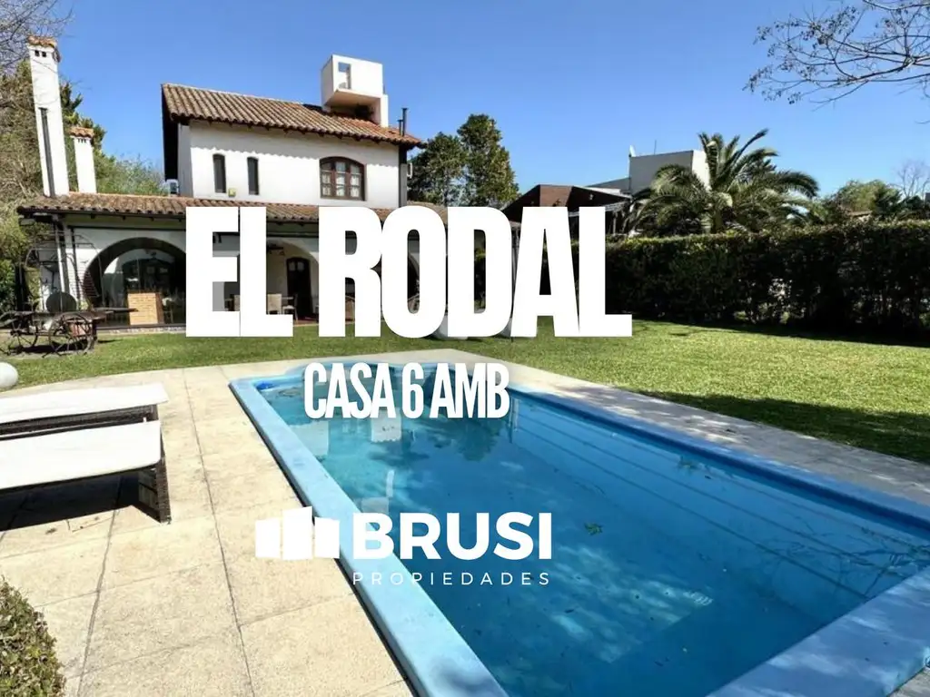 Casa 6 ambientes con pileta en Venta en el Barrio El Rodal, Canning