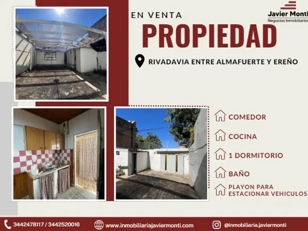 PROPIEDAD EN VENTA - Rivadavia