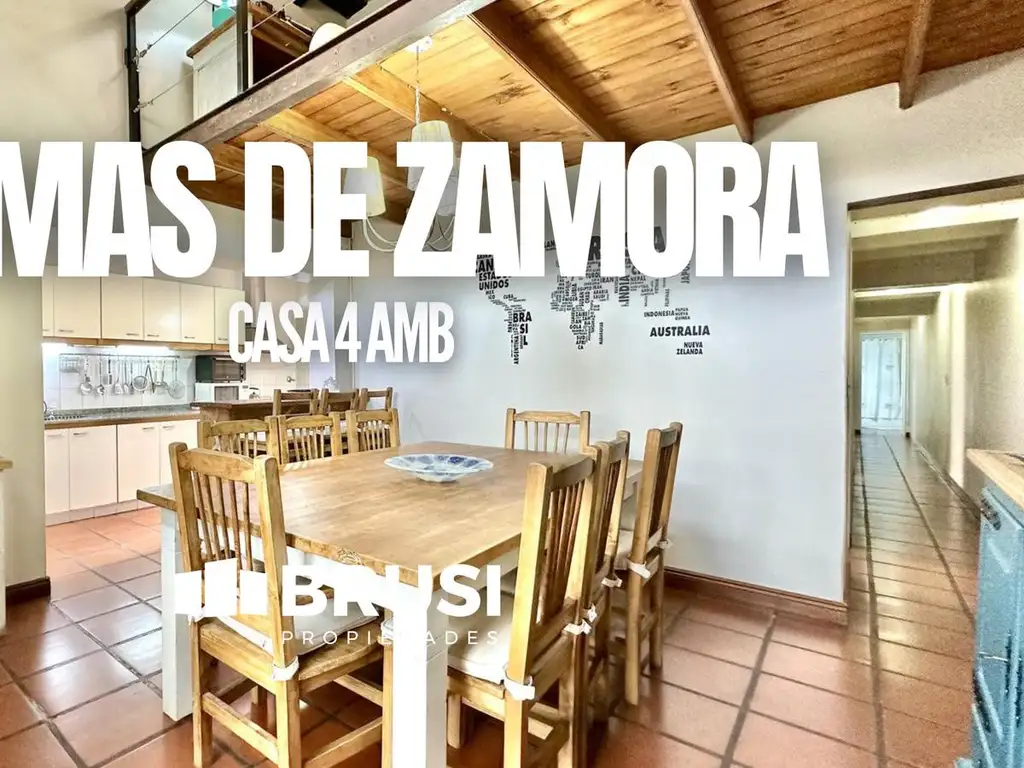 PH tipo casa en 4 ambientes en venta con cochera, pileta y quincho en Lomas De Zamora