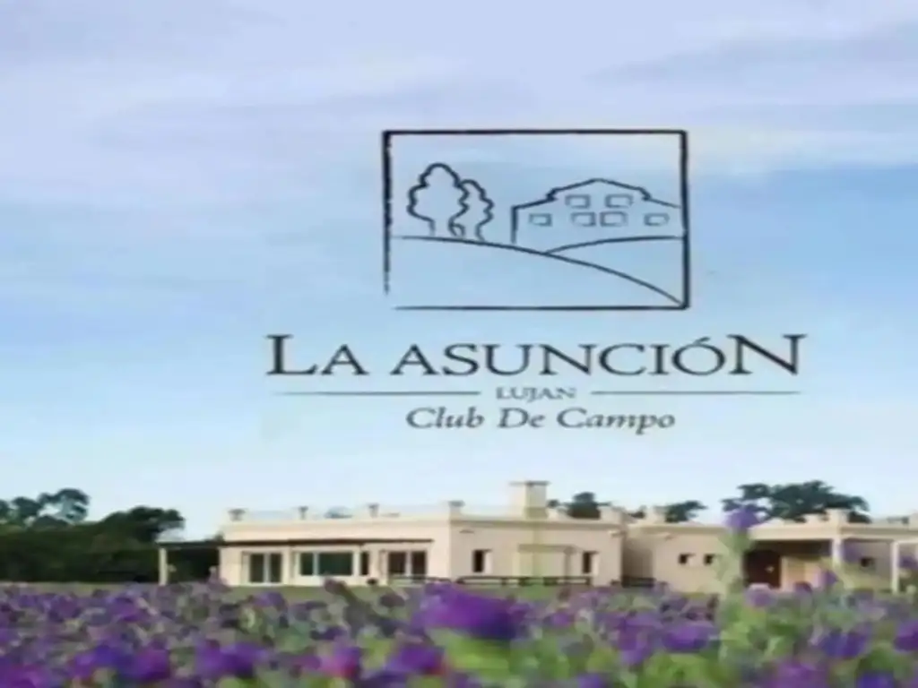 Oportunidad  Luján. Espectacular Lote en venta en Club de Campo La Asunción . Financiación!