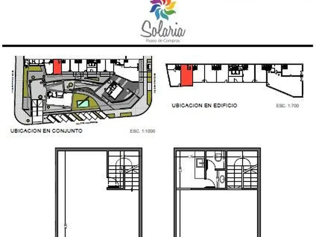 Local en alquiler 100 m2 en 2 plantas. SOLARIA Parque Leloir