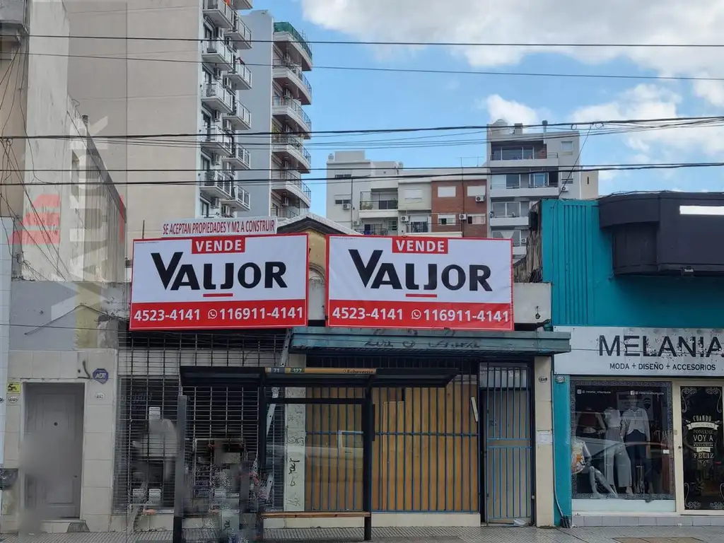 Excelentes Locales en Block con vivienda sobre la avenida en plena zona comercial