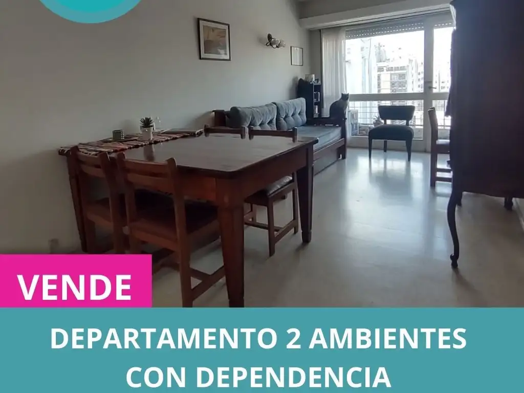 VENTA. Departamento 2 ambientes con dependencia. ENTRE RIOS 2200, Mar del Plata