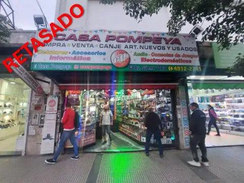 OPORTUNIDAD VENTA FONDO DE COMERCIO ELCTRÓNICOS NUEVA POMPEYA RETASADO