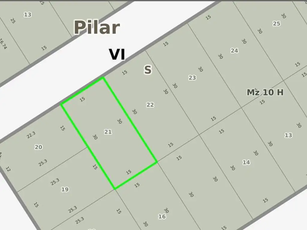 Lote en venta, Alemania entre Las Azucenas y Entre Ríos, Derqui, Pilar