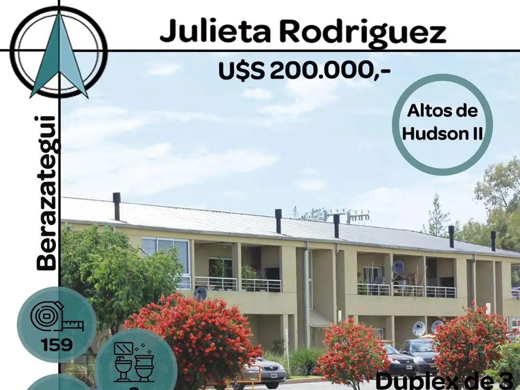 Duplex en Altos de Hudson II