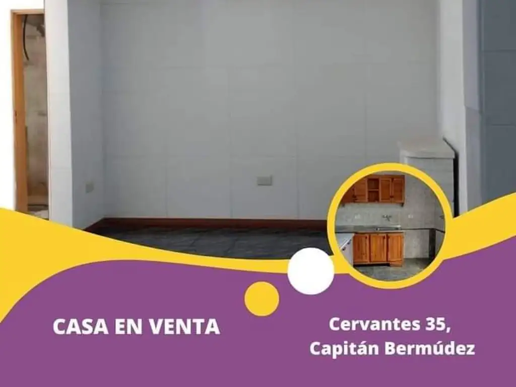 Casa amplia ubicada en una hermosa zona por calle Cervantes   A media cuadra de Av. San Lorenzo.