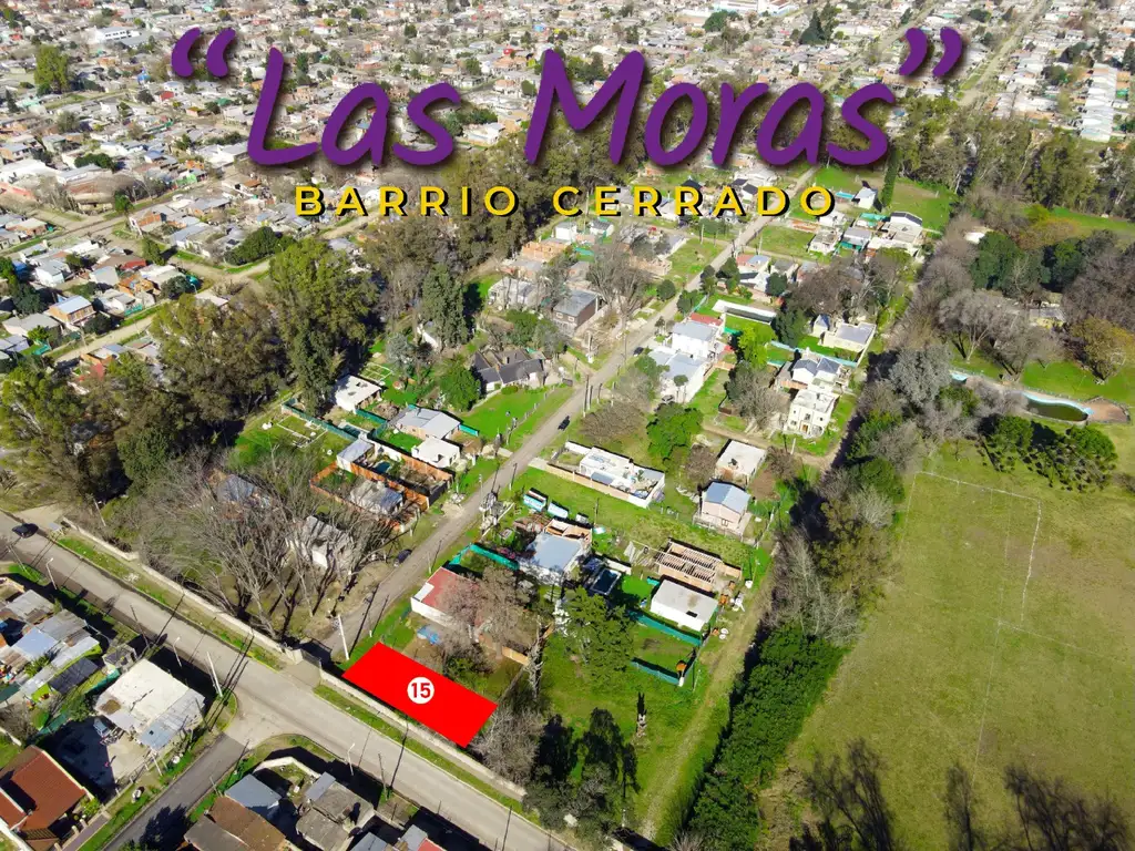 Lote baldio de 280 m2 con anticipo de dólares 10.000 y cuotas