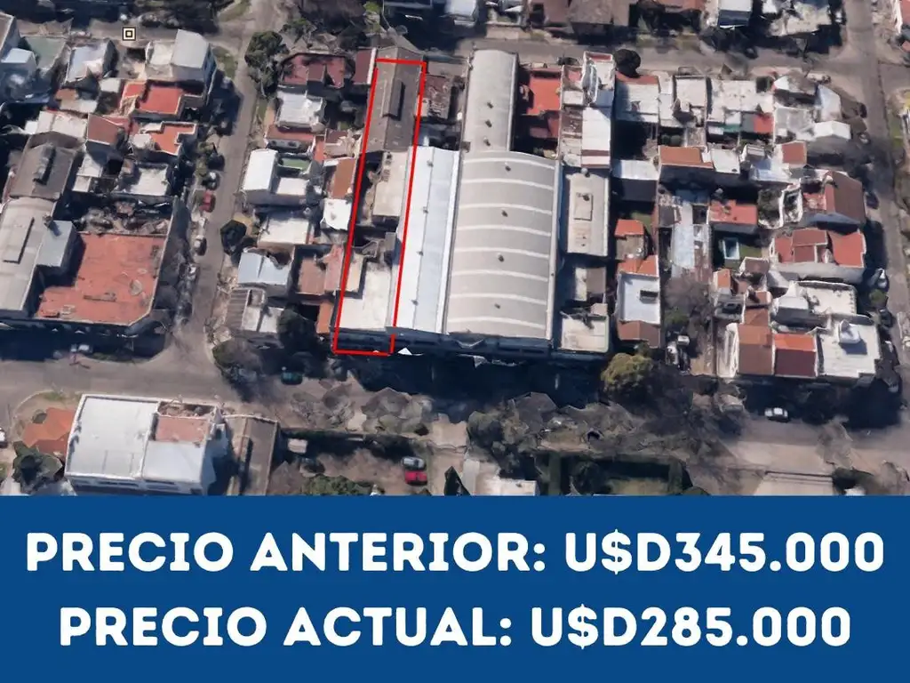 Excelente establecimiento Industrial/Logístico, con salida a dos calles de 980 m2 cubiertos