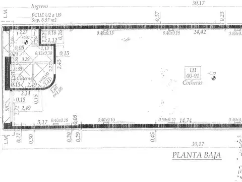 Cocheras en  Venta - 205 m2 - Espacio para 10 cocheras