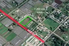Terreno venta 60x120 mts - 7200 mts 2  totales - Lisandro Olmos Etcheverry