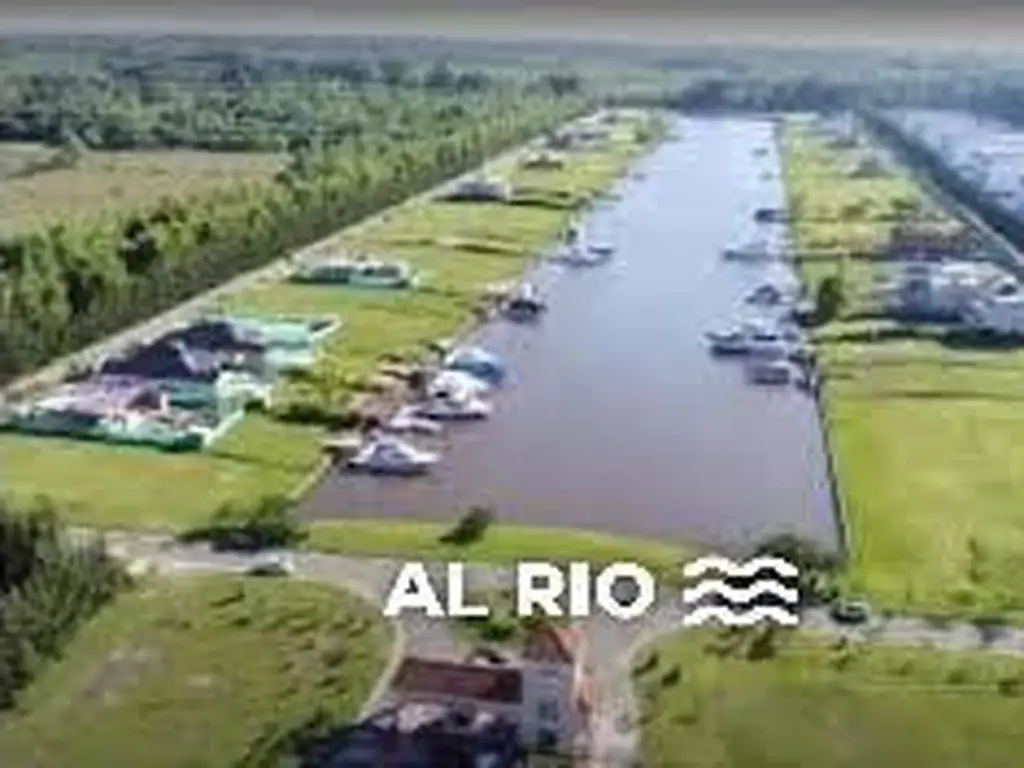 Lote al RÍO de 1200 m2