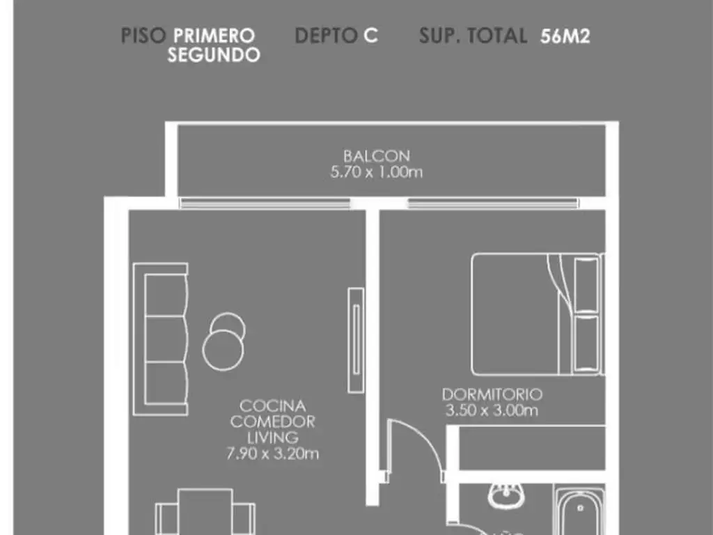 DEPARTAMENTOS VENTA DE POZO ZONA RAMOS MEJIA