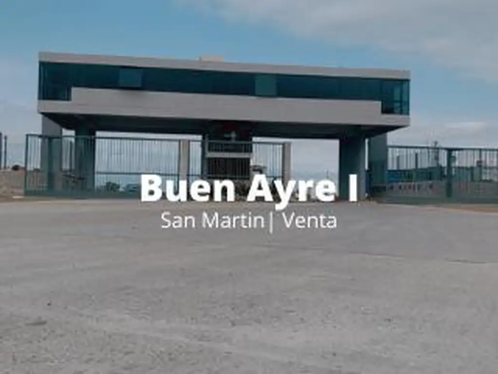 Venta terreno en el Polo Industrial Buen Ayre 1- General San Martin