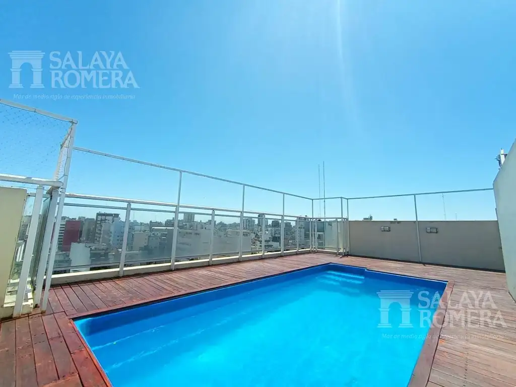 Venta 3 ambientes piso alto con amenities