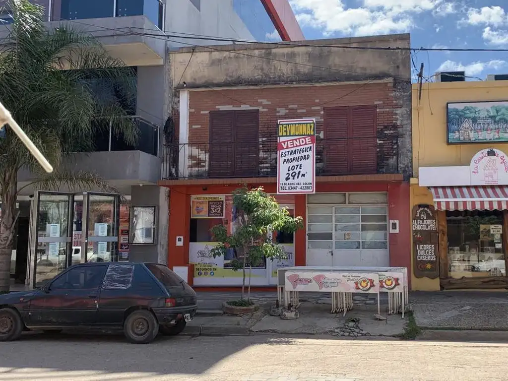 Local comercial en pleno Centro de Colón Entre Ríos pegado Shopping