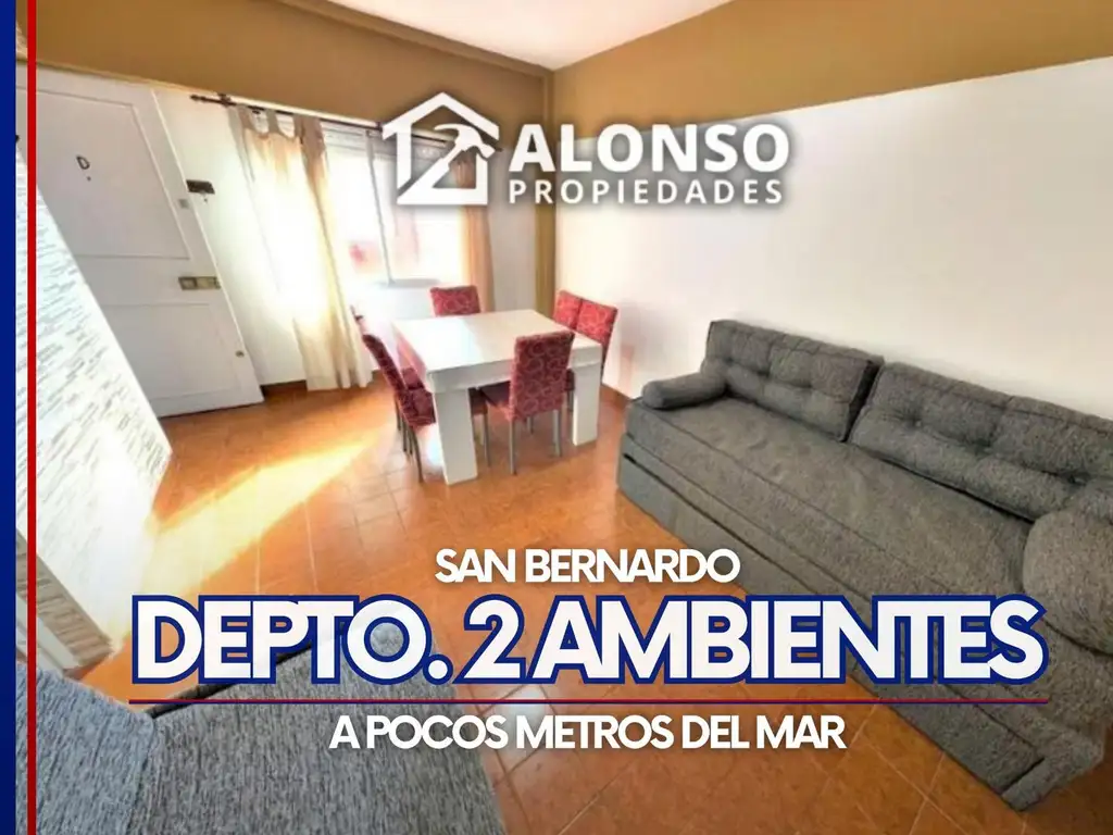 Departamento 2 Ambientes a La Venta - San Bernardo