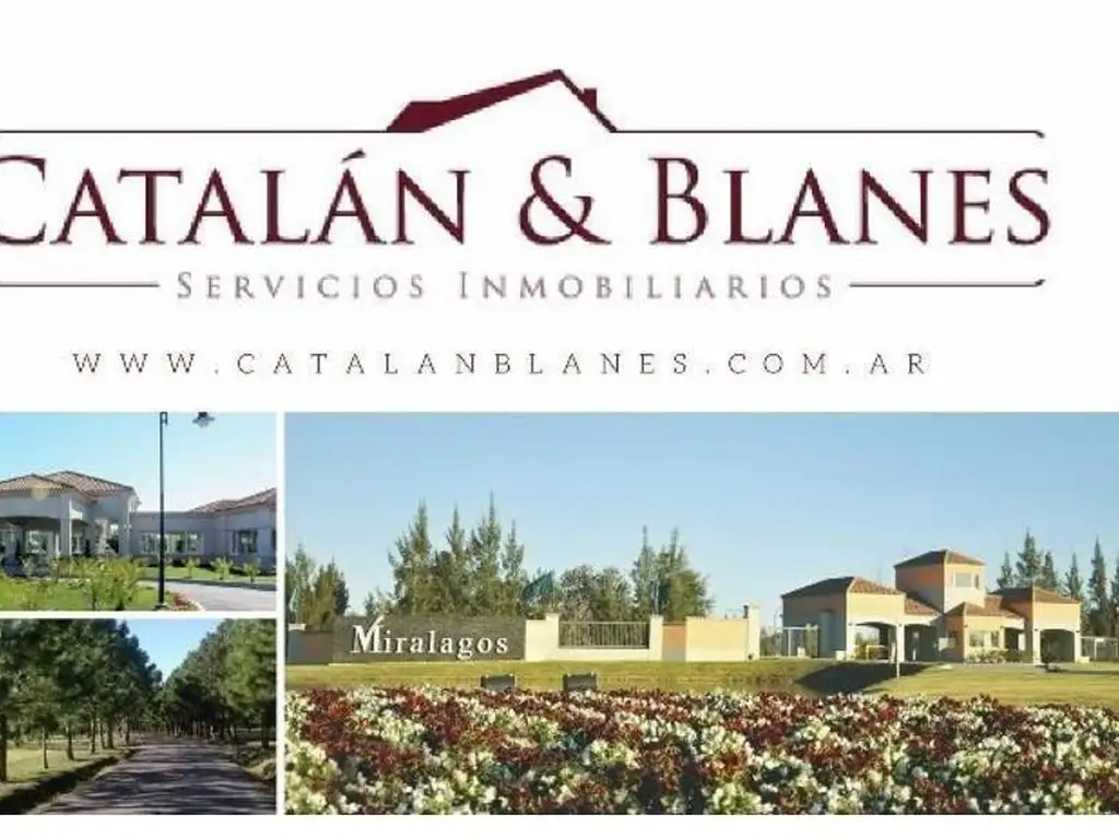 MIRALAGOS - LOTE CENTRAL VISTA AL GOLF&LAGO