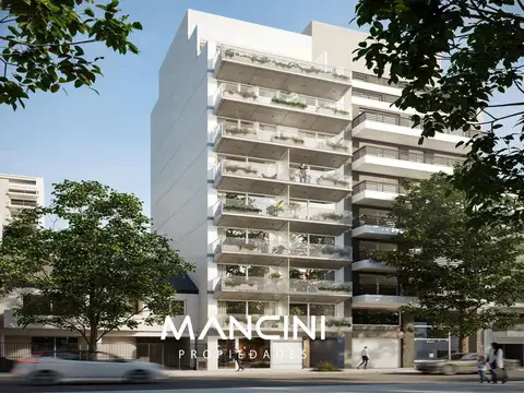Departamento en venta de 2 ambientes con balcón y parrilla