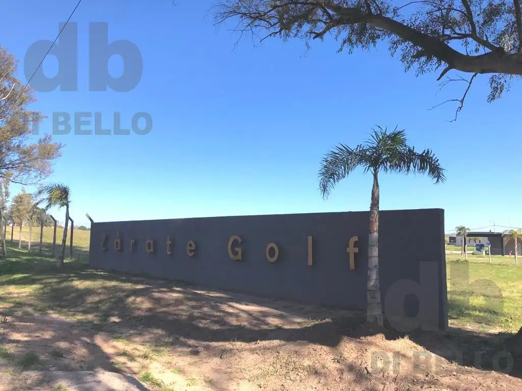 Venta de lotes en Zarate Golf Park