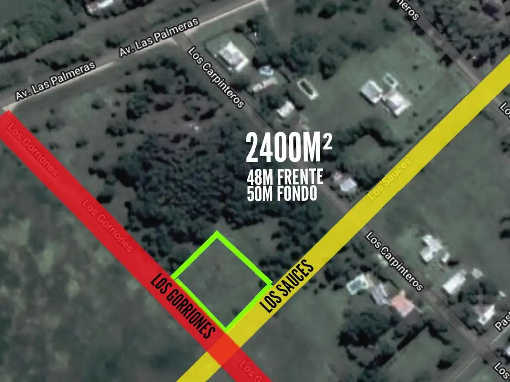 Terreno en venta - 2400 mts2 - Chivilcoy