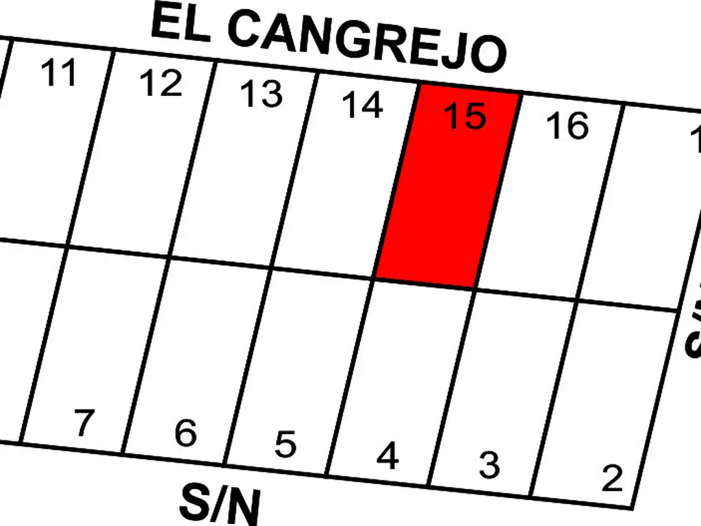 ote: El Cangrejo E/ S/n y S/n - Pavón - B784