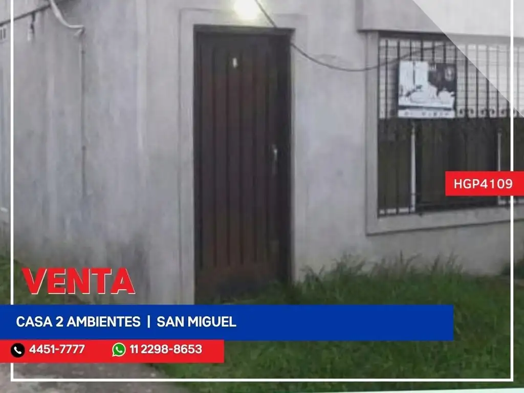 Casa - Venta - Argentina, San Miguel - Jose A. Casacuberta 3100