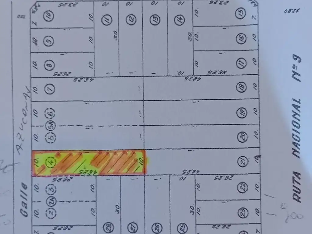 Lote de terreno baldío (lote 4)