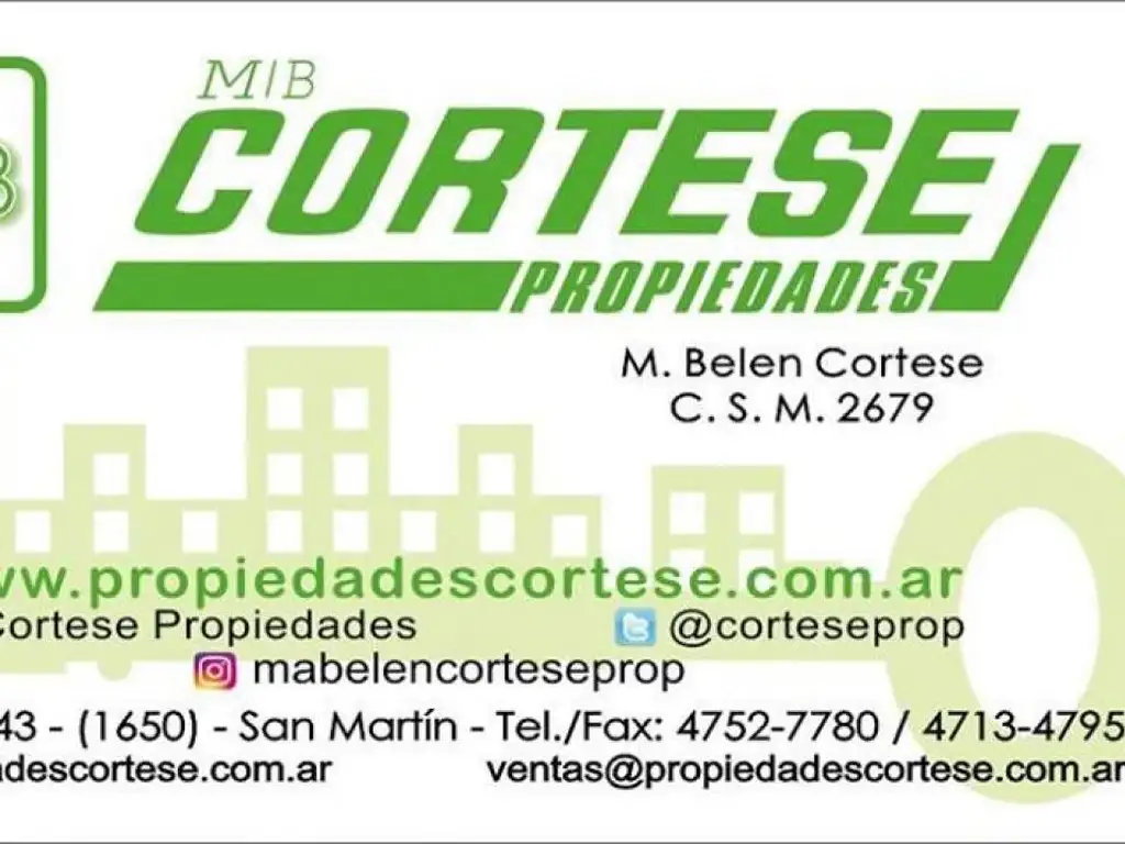 LOCAL EN VENTA MARTIN CORONADO