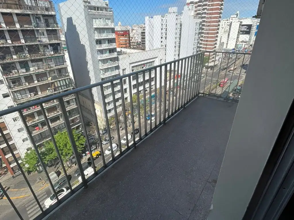 Departamento 2 Ambiente con Balcon a La Calle Vista Panorámica