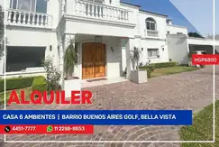 Casa - Alquiler - Argentina, Bella Vista - Mayor Irusta 3700