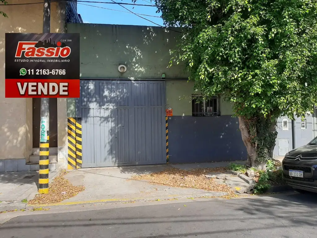 GALPON 470 M2 CON ENTREPISO - VILLA LYNCH - ZONA INDUSTRIAL DOMINANTE - CON RENTA HASTA EL 2025