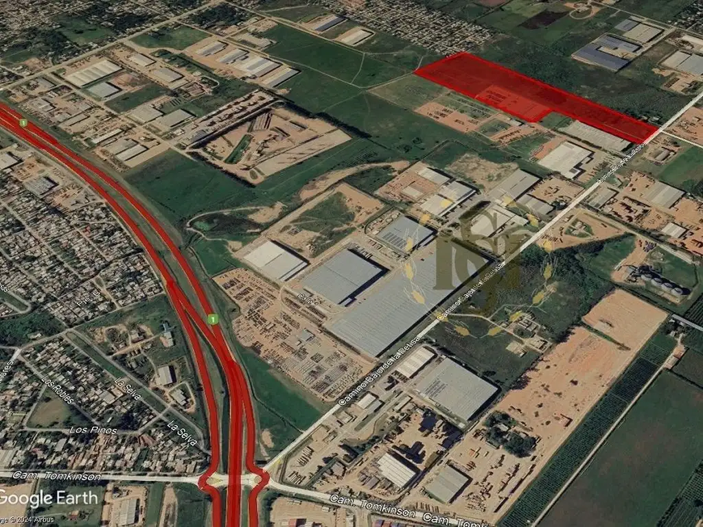 VENTA TERRENO LOGISTICO  RUTA 1 prox. CON RENTA