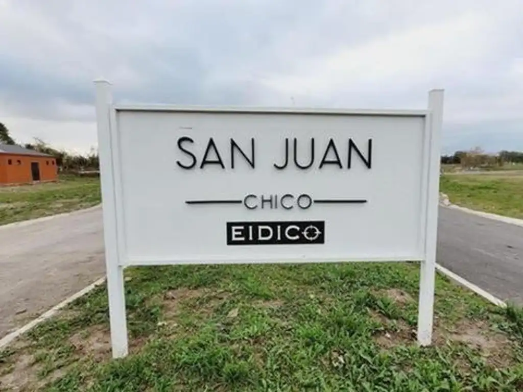 LOTE A LA VENTA EN SAN JUAN CHICO