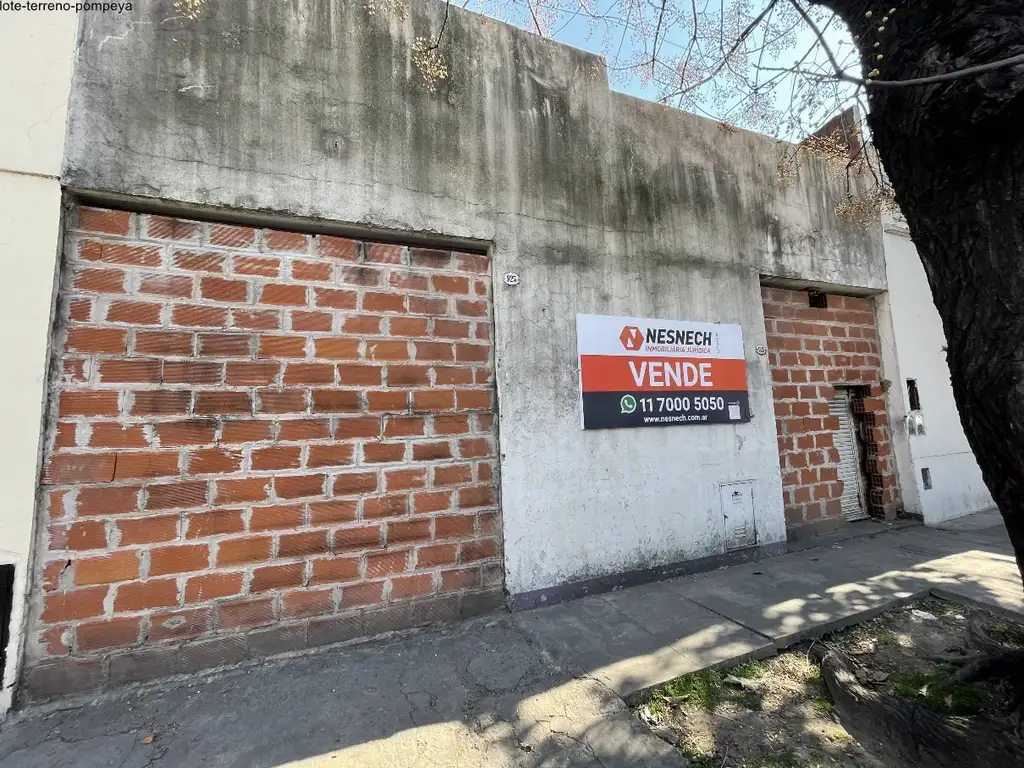 Galpon Terreno Lote Propio en Distrito Tecnologico Pompeya lte Parque Patricios