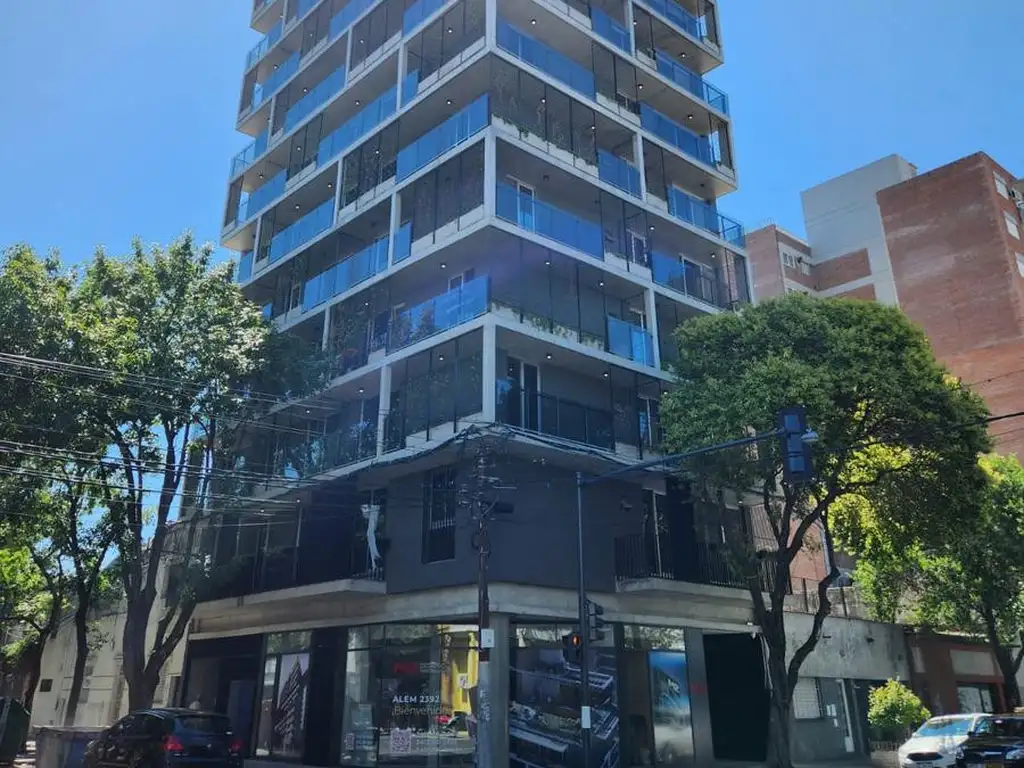 Alem 2300 - Departamento monoambiente  en venta -Rosario.