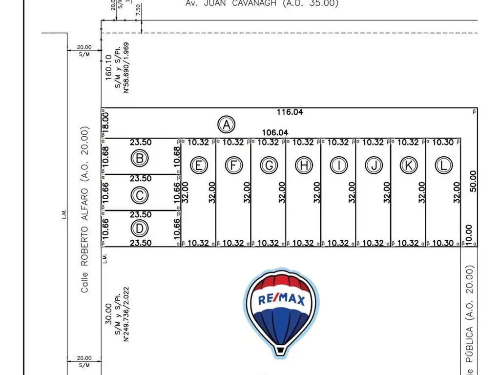 Lote en zona del Polo Club (Lote E= 330m2)