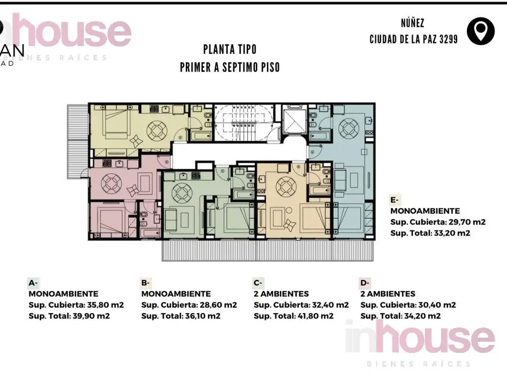 Departamento en  pozo 1, 2 y 3 ambientes - NUÑEZ