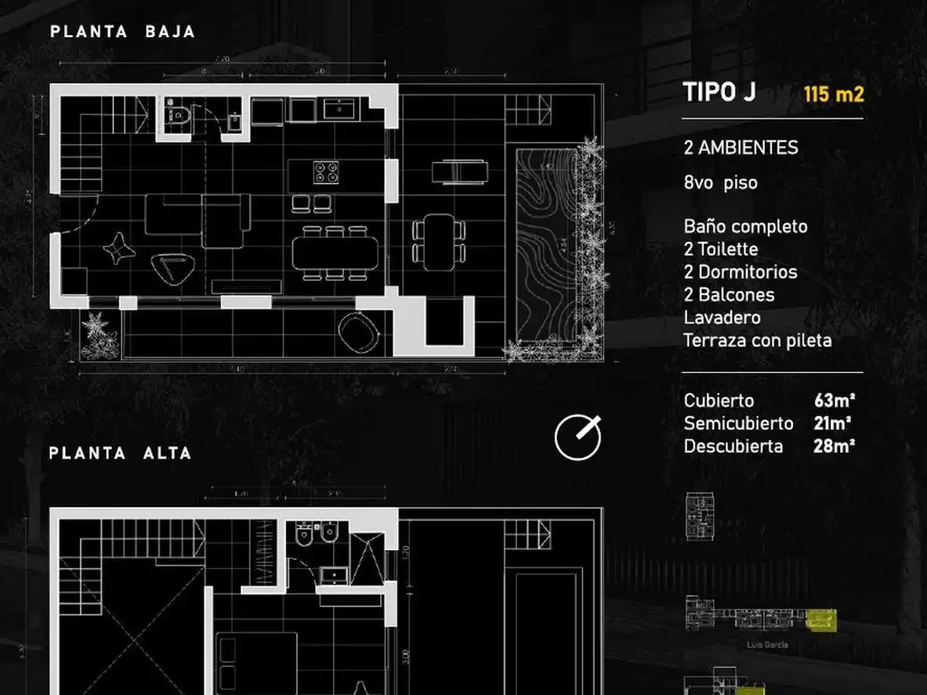 Departamento en el emprendimiento Edificio Luis García 1021,