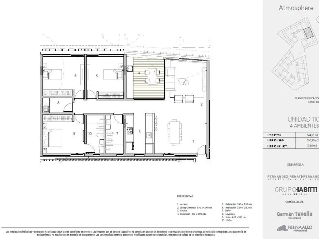 Departamento de 4 ambientes. Venta de pozo. Parque Leloir