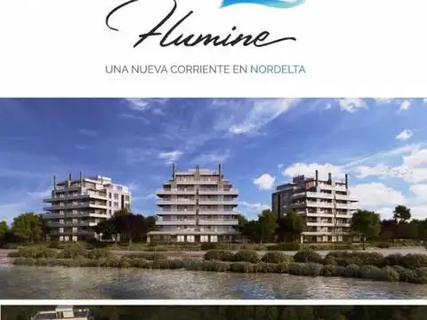 HB Bienes Raices VENDE Departamentos en pozo en el barrio Nordelta Flumine