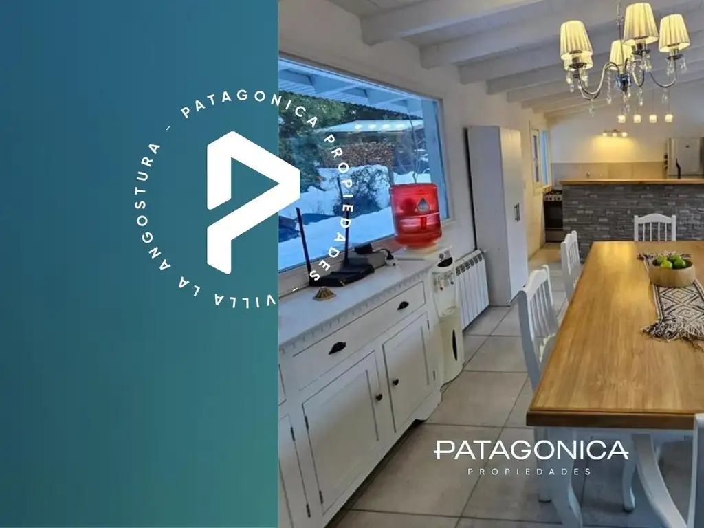 VENTA- Casa 4 ambientes   playroom sobre lote de 700 m2 , Faldeo del bayo, Villa la Angostura