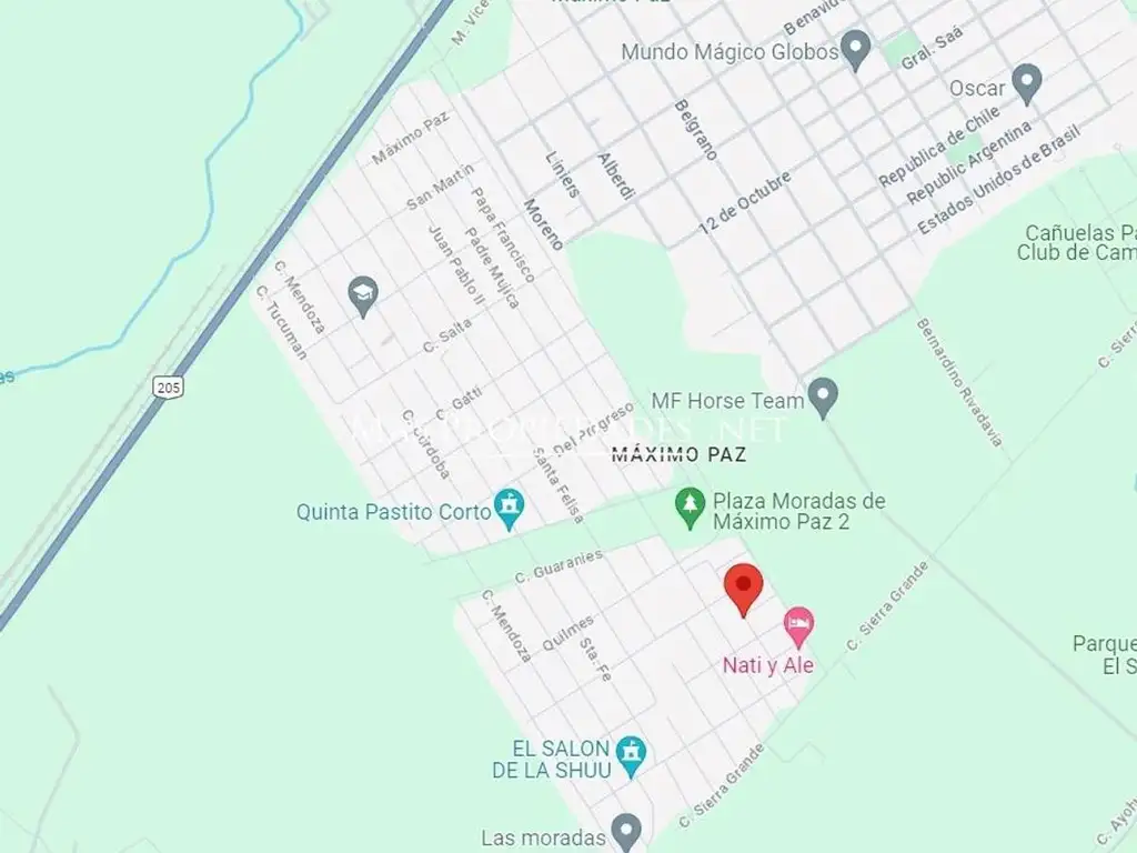 Terreno en venta en Cañuelas Moradas de  Máximo