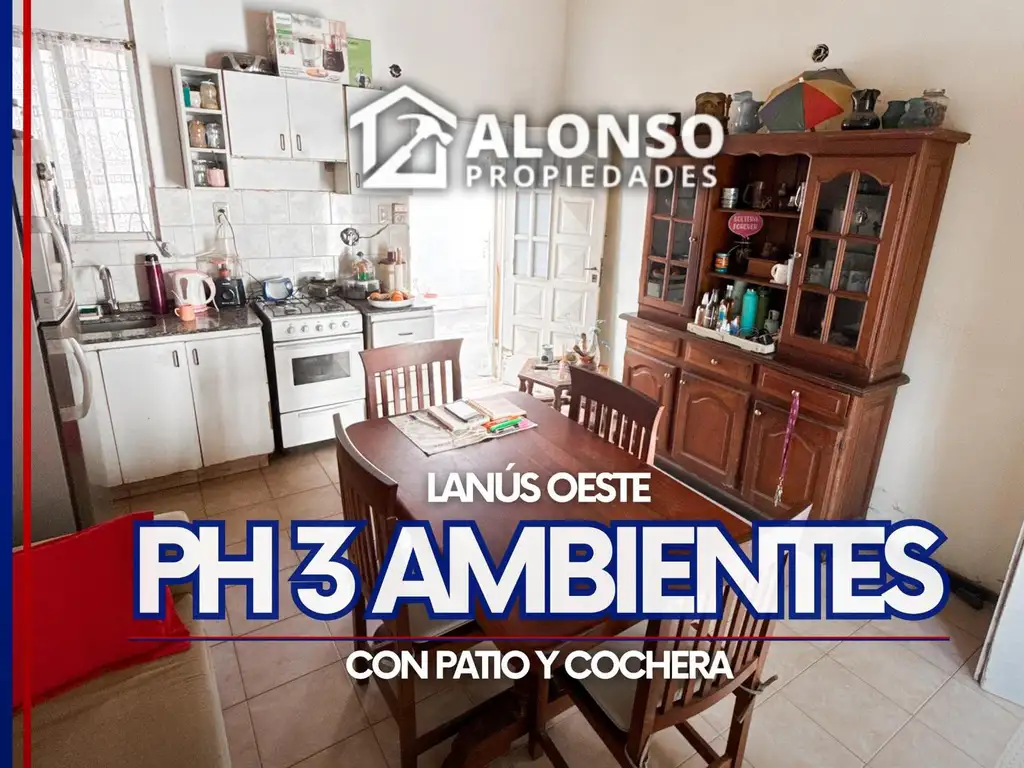 Ph 3 Ambientes con Patio en Venta en Lanus