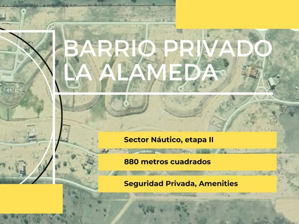 LOTE EN VENTA BARRIO PRIVADO LA ALAMEDA CANNING