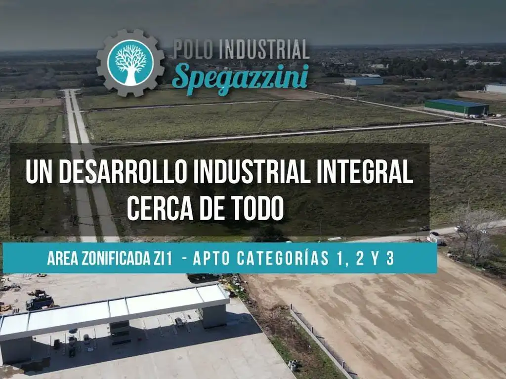 Ultimos Terrenos en venta Polo industrial Spegazzini