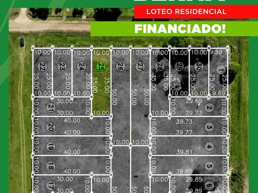 SE VENDE LOTE EN BERNA