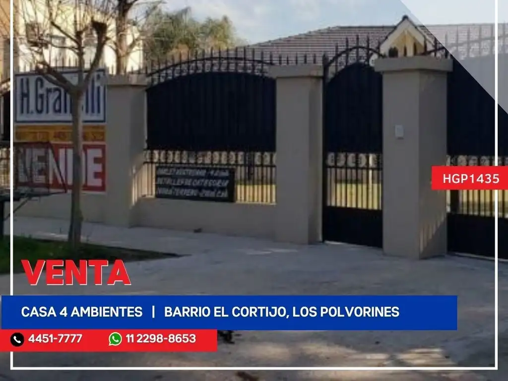 Casa - Venta - Argentina, Los Polvorines - José E. Uriburu 500