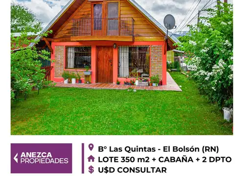 SE VENDE CASA EN EL BOLSÓN